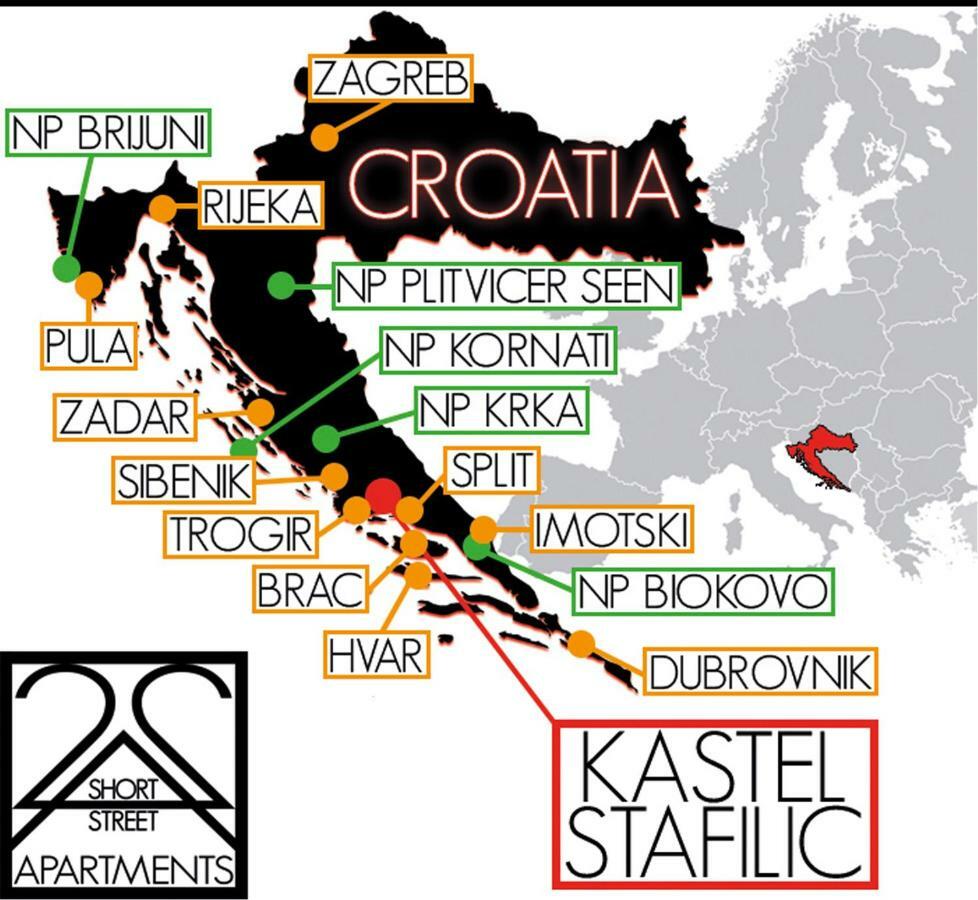 Short Street Apartments Kaštela 外观 照片